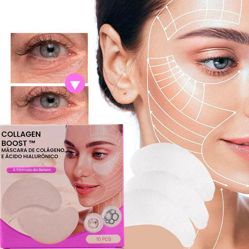 Collagen Boost® Colágeno + Ácido Hialurônico (Ativos do Botox) - Pele Perfeita em Minutos